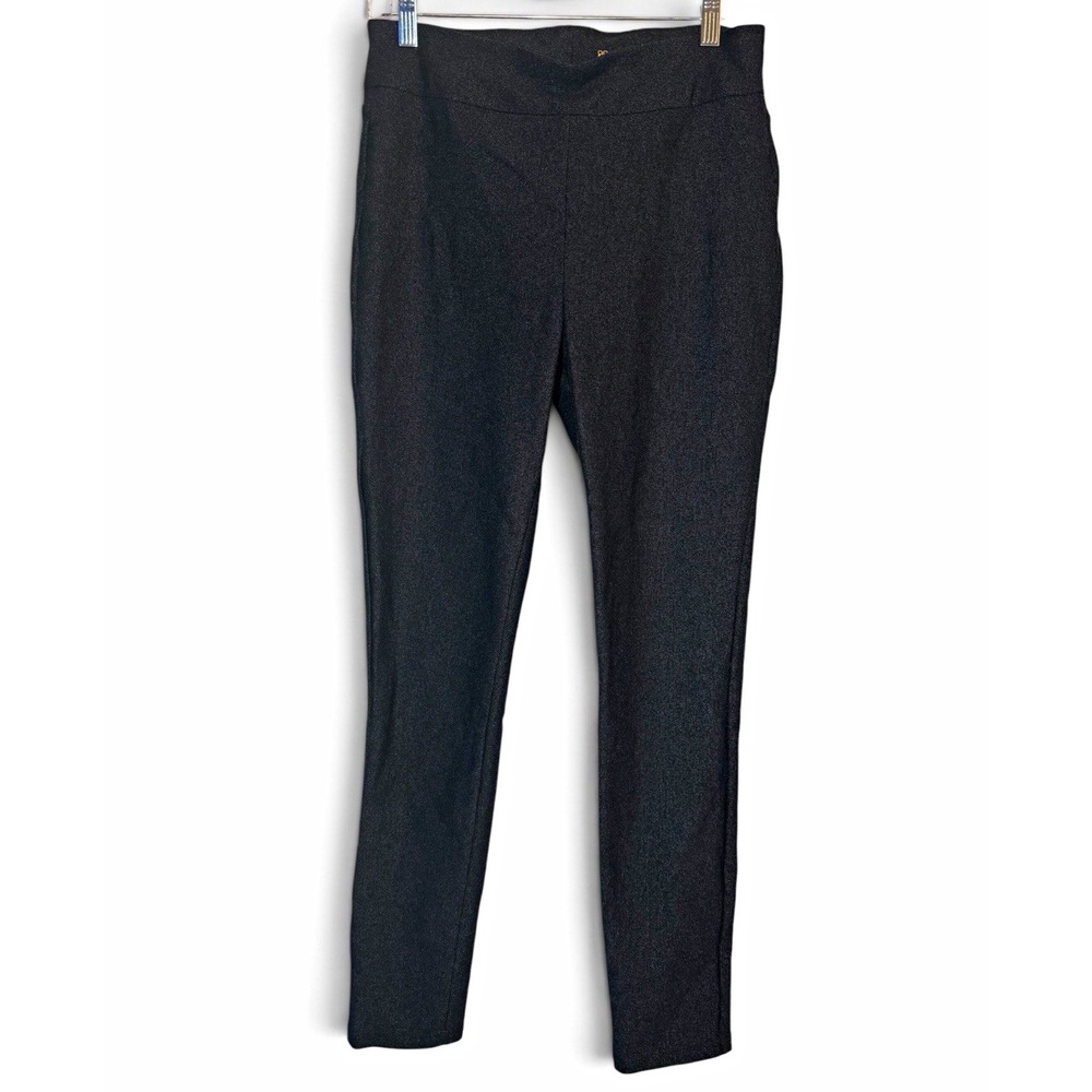 Honeylove EverReady Pants Womens Black High Rise Ponte Pull On Shaping Size L